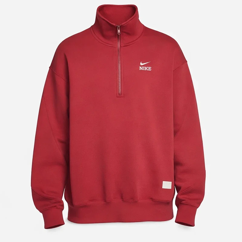 Men’s Nike Sportswear LNY 2026 Half-Zip Maroon Sweatshirt