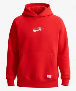 Men’s Nike Sportswear LNY Fleece Red Hoodie