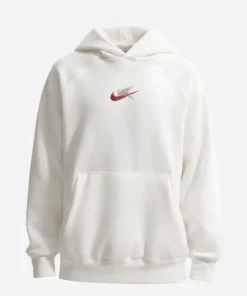 Men’s Nike Sportswear LNY Fleece White Hoodie