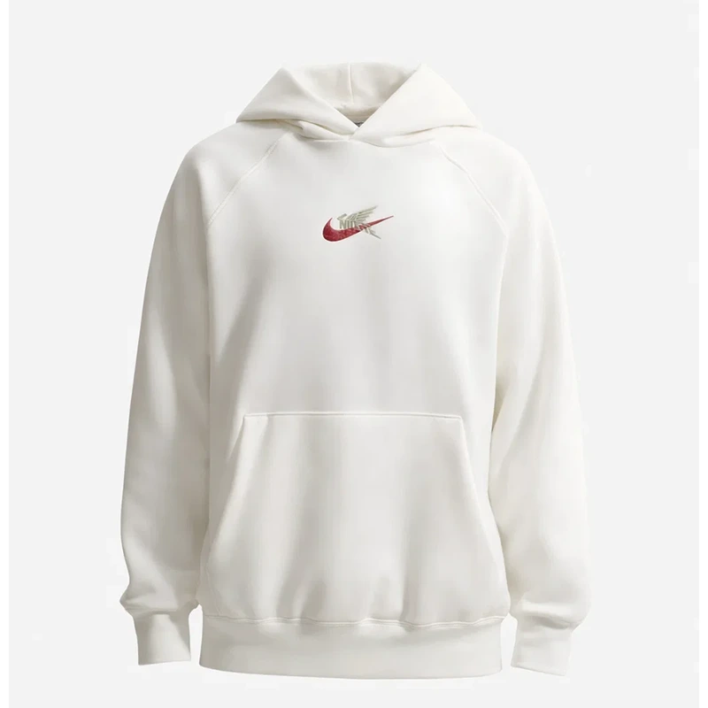 Men’s Nike Sportswear LNY Fleece White Hoodie
