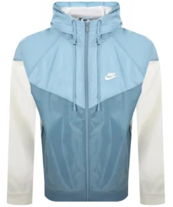 Mens Nike Windrunner Light Blue Jacket