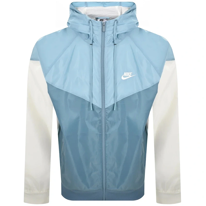 Mens Nike Windrunner Light Blue Jacket
