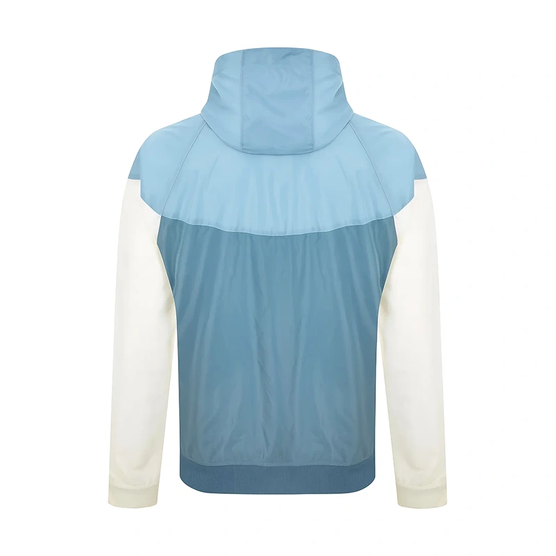 Mens Nike Windrunner Light Blue Jacket - Image 3