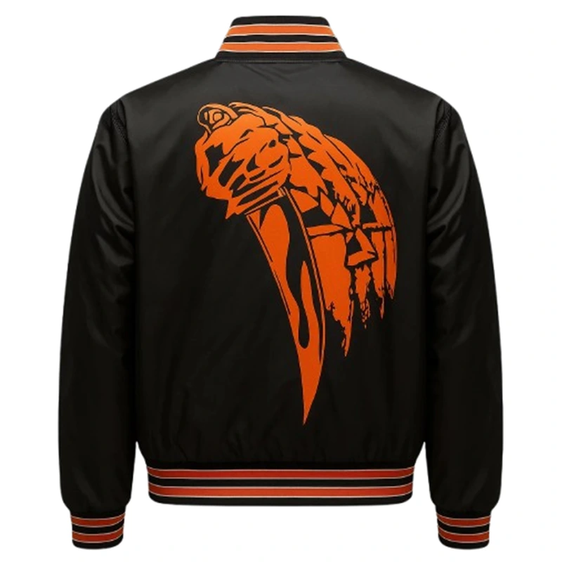 Men’s Nylon Bomber Halloween 78 Jacket - Image 2