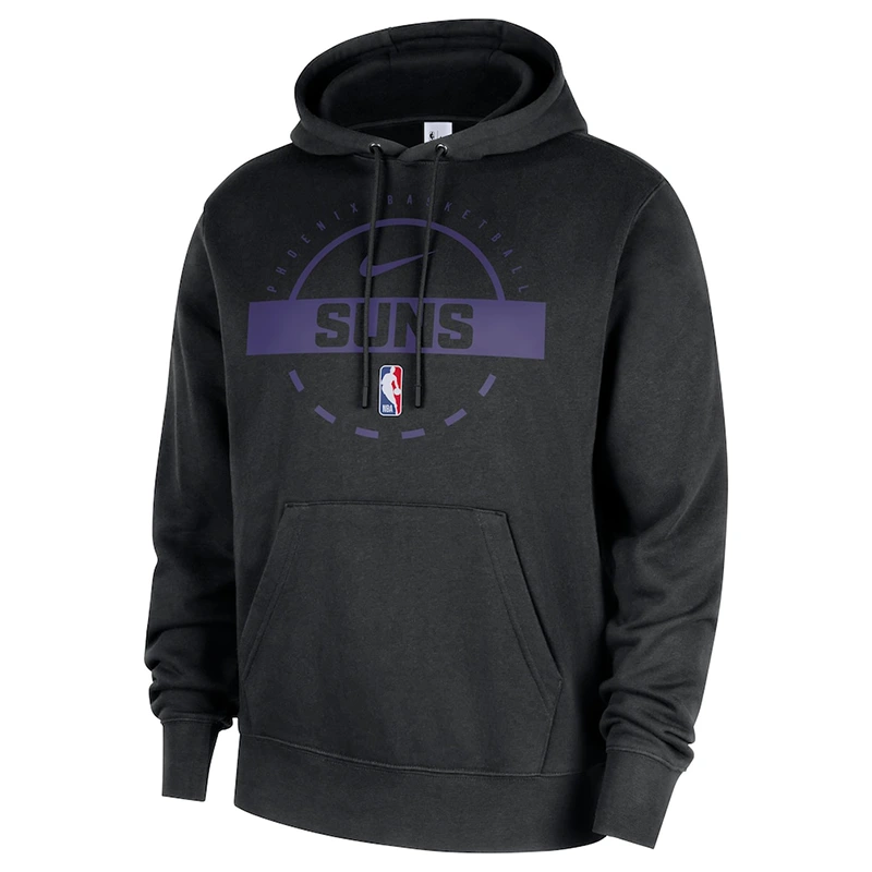 Men’s Phoenix Suns Nike Black 2025/26 Authentic Practice Club Hoodie - Image 2