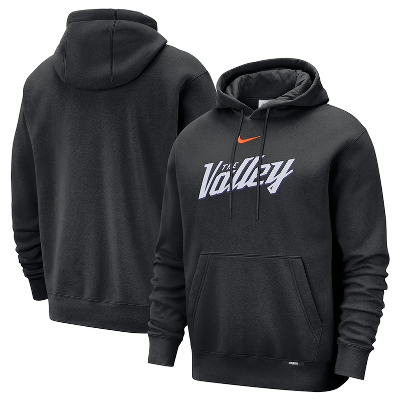 Men’s Phoenix Suns Nike Black 2025/26 City Edition Essential Hoodie