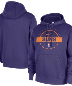Men’s Phoenix Suns Nike Purple 2025/26 Authentic Practice Hoodie