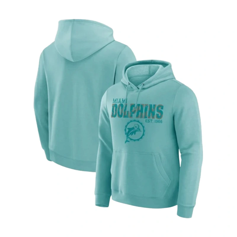 Miami Dolphins Darius Rucker Faded Hoodie