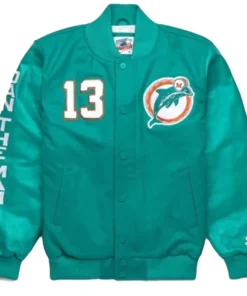 Miami Dolphins HOMAGE x Starter Dan Marino GOAT Jacket