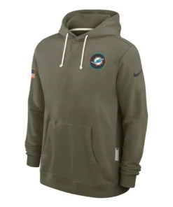 Miami Dolphins Salute To Service Pullover Hoodie