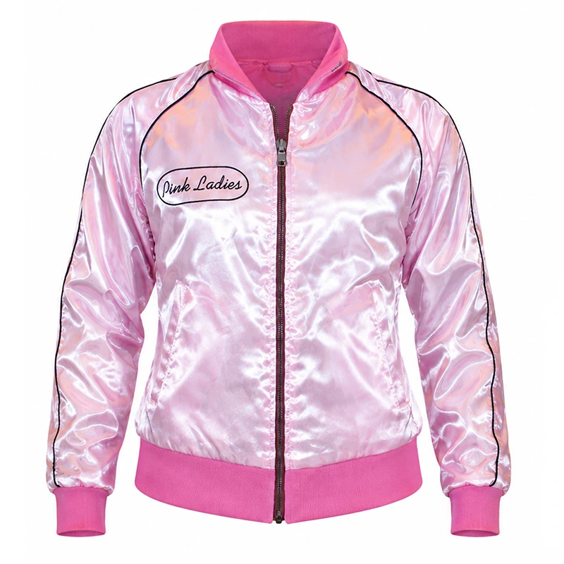 Michelle Pfeiffer Grease 2 Pink Ladies Reversible Satin Jacket