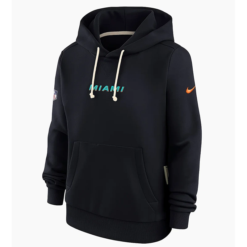 Mike McDaniel Miami Dolphins Rivalries Blue Hoodie - Image 2
