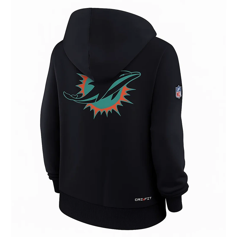 Mike McDaniel Miami Dolphins Rivalries Blue Hoodie - Image 3