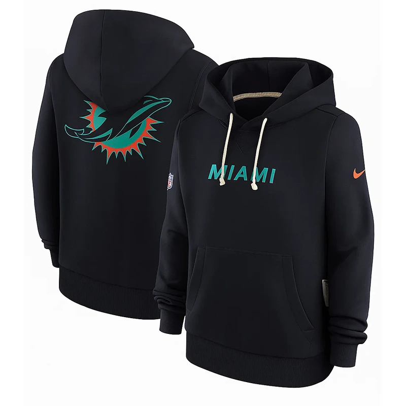 Mike McDaniel Miami Dolphins Rivalries Blue Hoodie