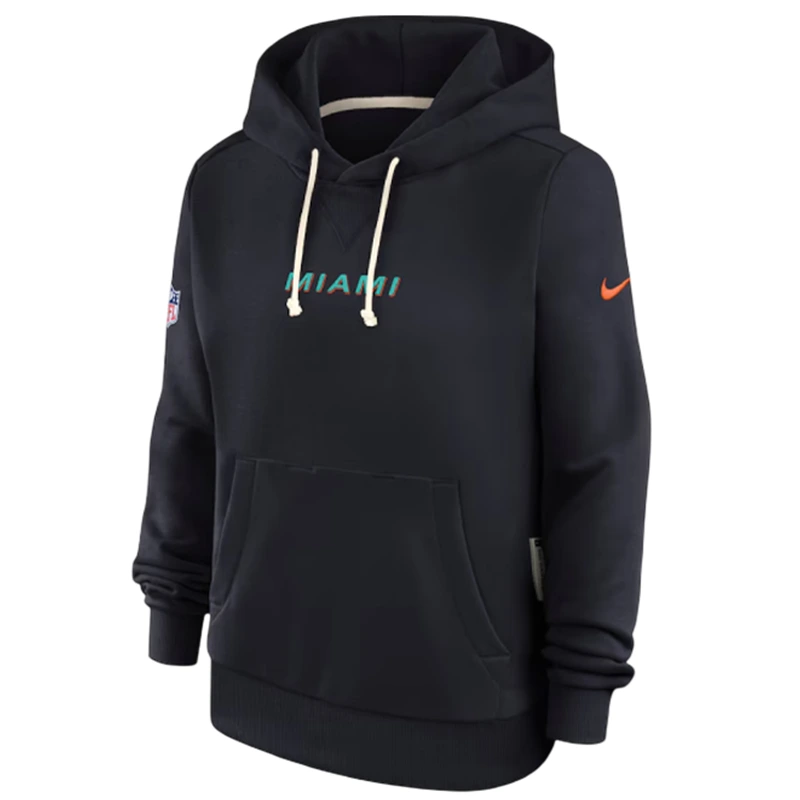 Mike Mcdaniel Miami Dolphins Rivalries Black Hoodie - Image 2