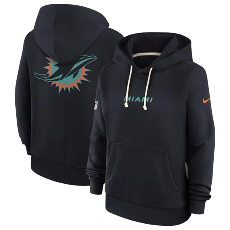 Mike Mcdaniel Miami Dolphins Rivalries Black Hoodie