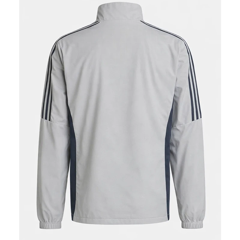 Mikel Arteta Arsenal FC Training Session Grey Jacket - Image 2