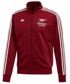 Mikel Arteta UEFA Champions League Maroon Jacket