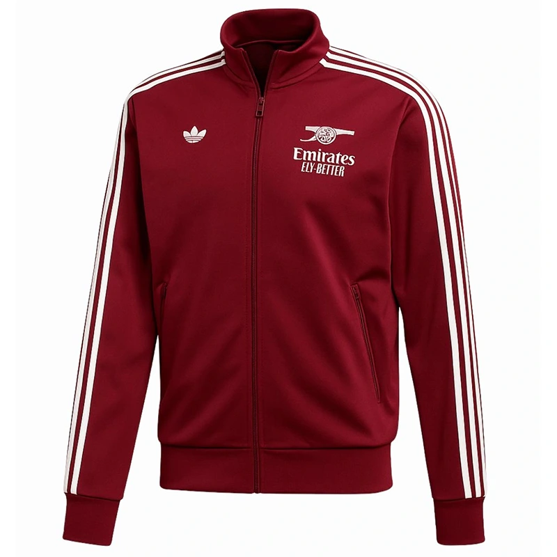 Mikel Arteta UEFA Champions League Maroon Jacket