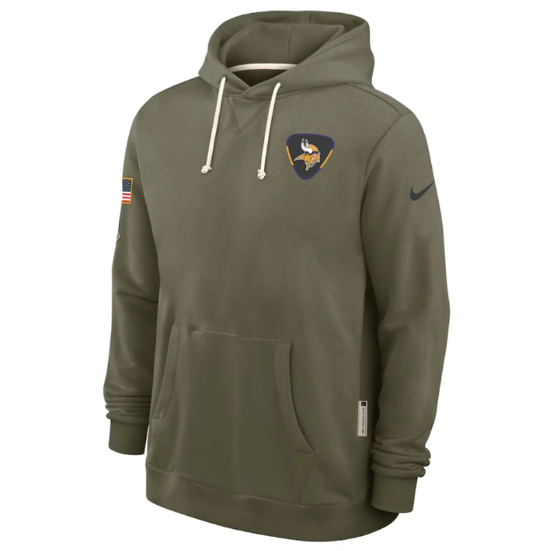 Minnesota Vikings Salute To Service Hoodie