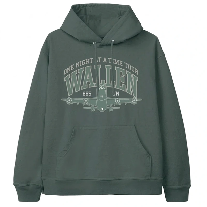 Morgan Wallen One Night At A Time Green Tour Hoodie