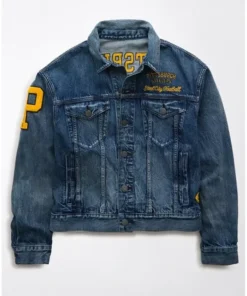 NFL Pittsburgh Steelers Blue Denim Jacket