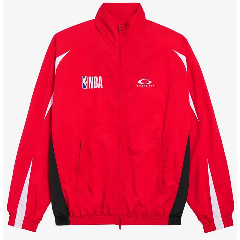 Naomi Ackie NBA London Game Red Jacket