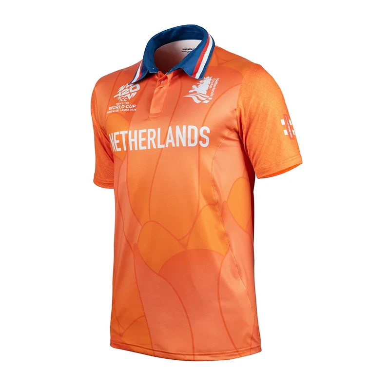 Netherlands T20 World Cup 2026 Orange Jersey - Image 2