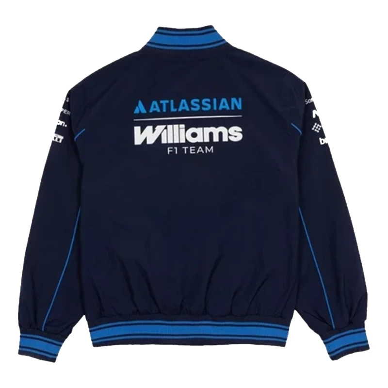 New Era x Atlassian Williams F1 Team Varsity Jacket - Image 2