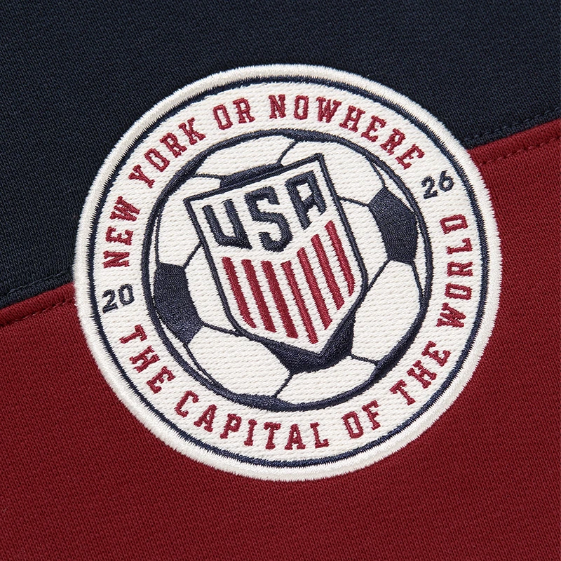 New York or Nowhere US Soccer Keeper Polo Sweatshirt - Image 4