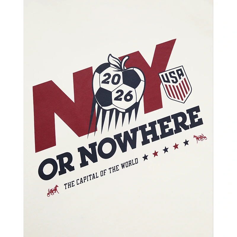 New York or Nowhere US Soccer Knockout T-Shirt - Image 3