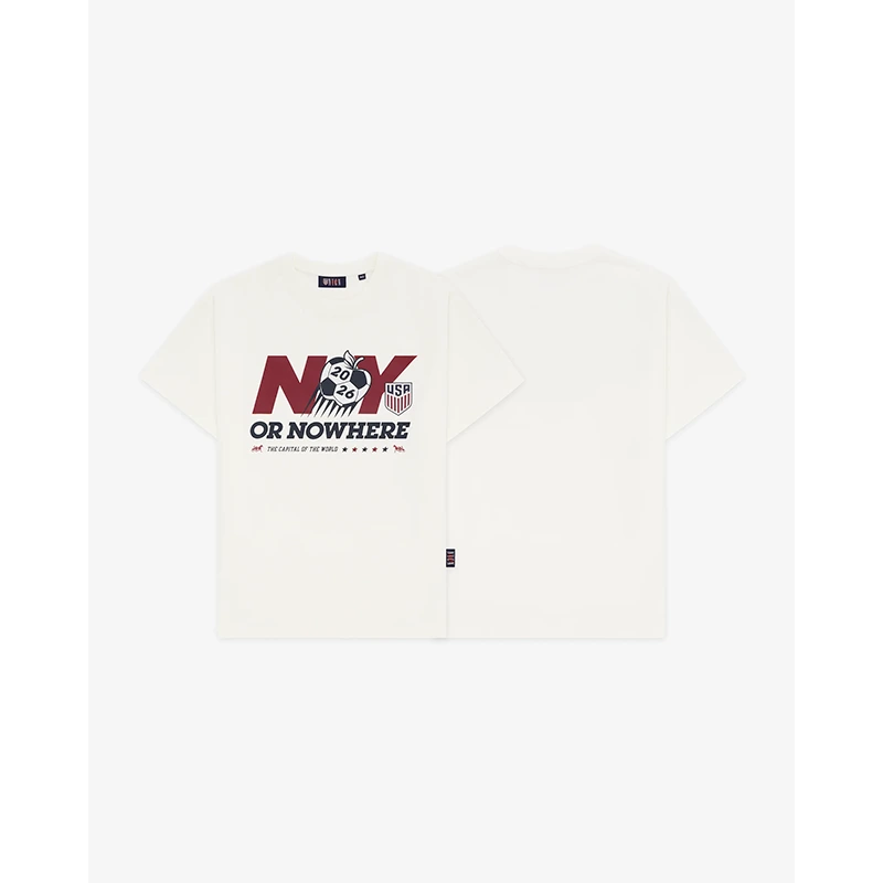New York or Nowhere US Soccer Knockout T-Shirt