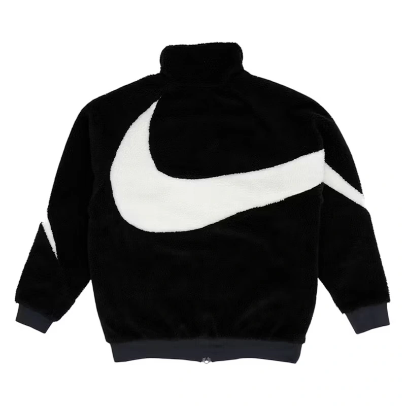 Nike Big Swoosh Reversible Boa Black Jacket - Image 2