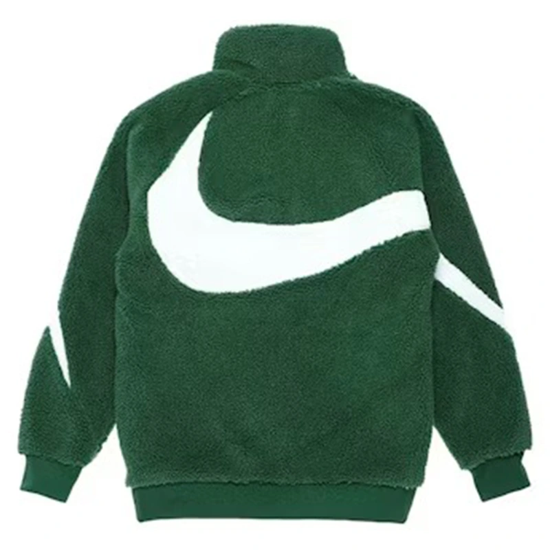 Nike Big Swoosh Reversible Boa Gorge Green Jacket - Image 2