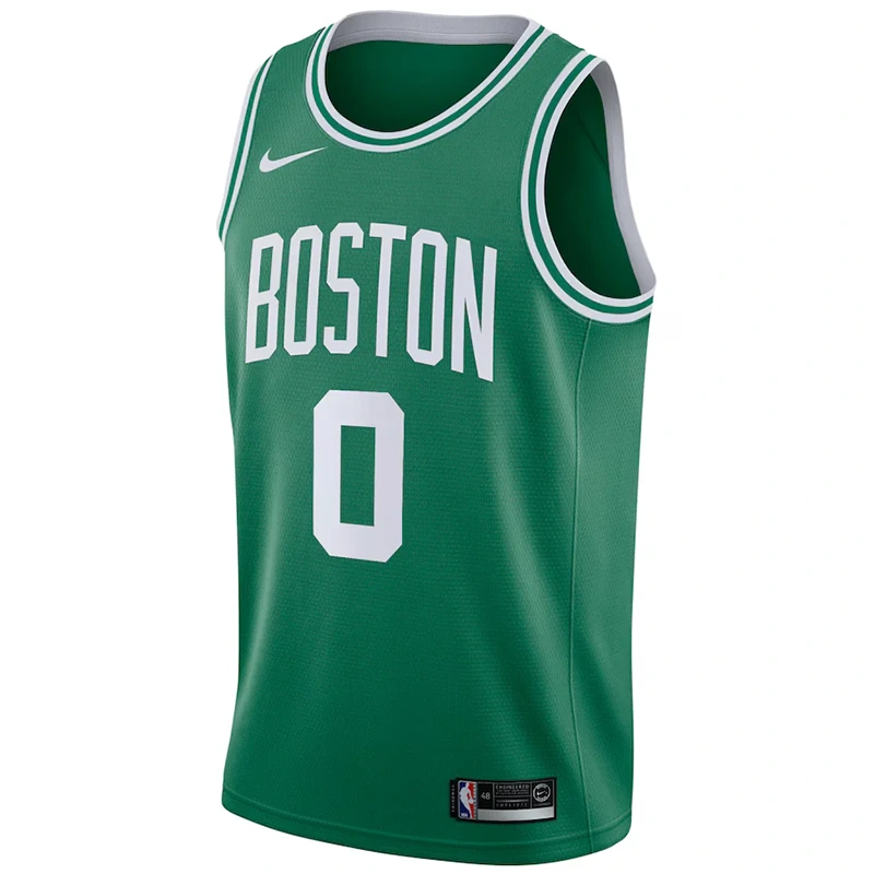 Nike NBA Boston Celtics Jayson Tatum Green Jersey - Image 2