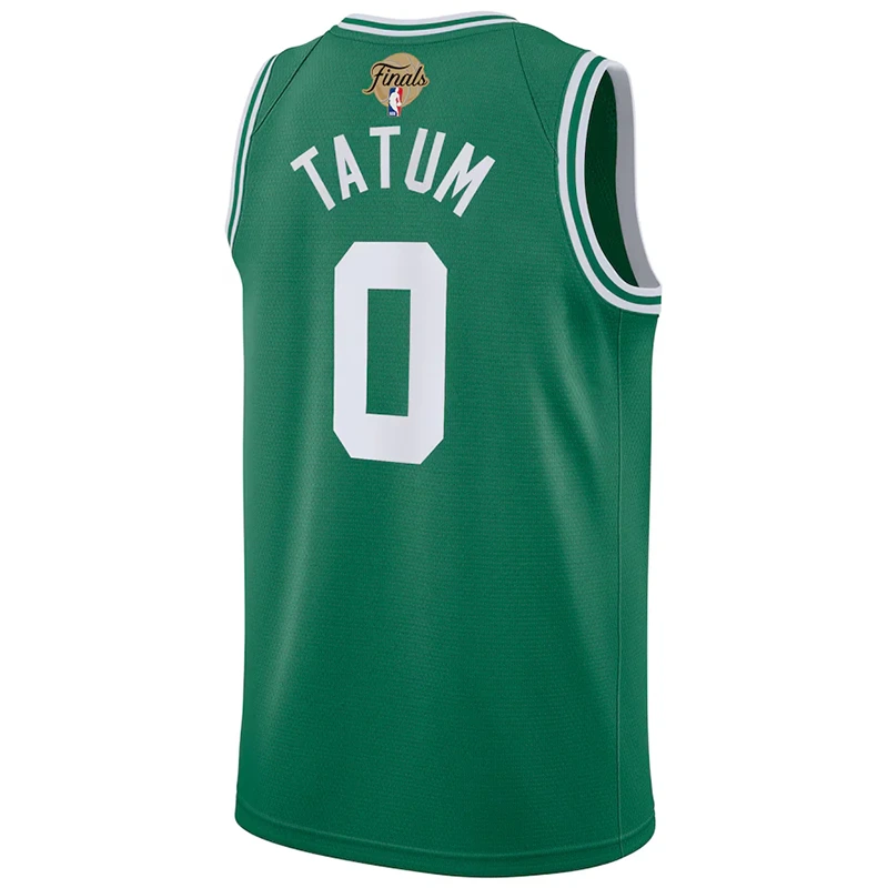 Nike NBA Boston Celtics Jayson Tatum Green Jersey - Image 3