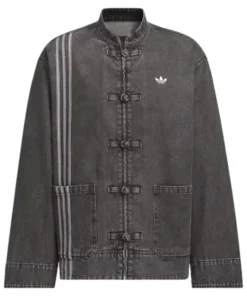 Original Chinese New Year Gray Denim Jacket