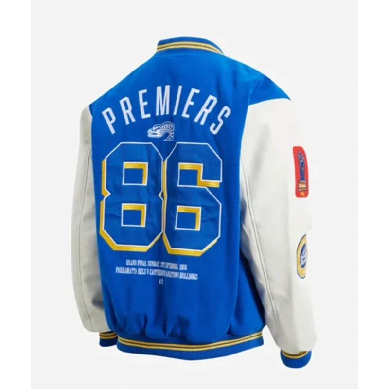 Parramatta Eels 1986 Premiers Varsity Jacket - Image 2