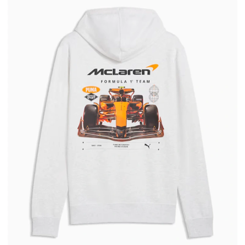 Puma x Mclaren Racing Graphic White Hoodie - Image 2
