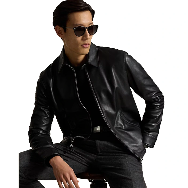 Ralph Lauren Leather Jacket - Image 3