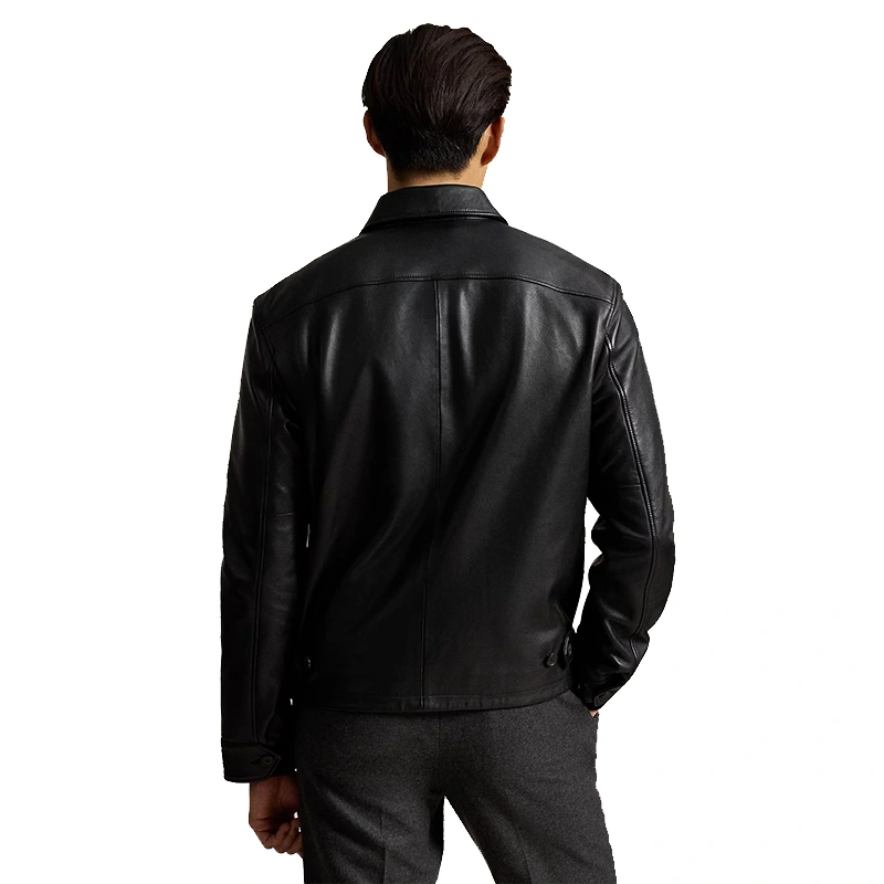 Ralph Lauren Leather Jacket - Image 4