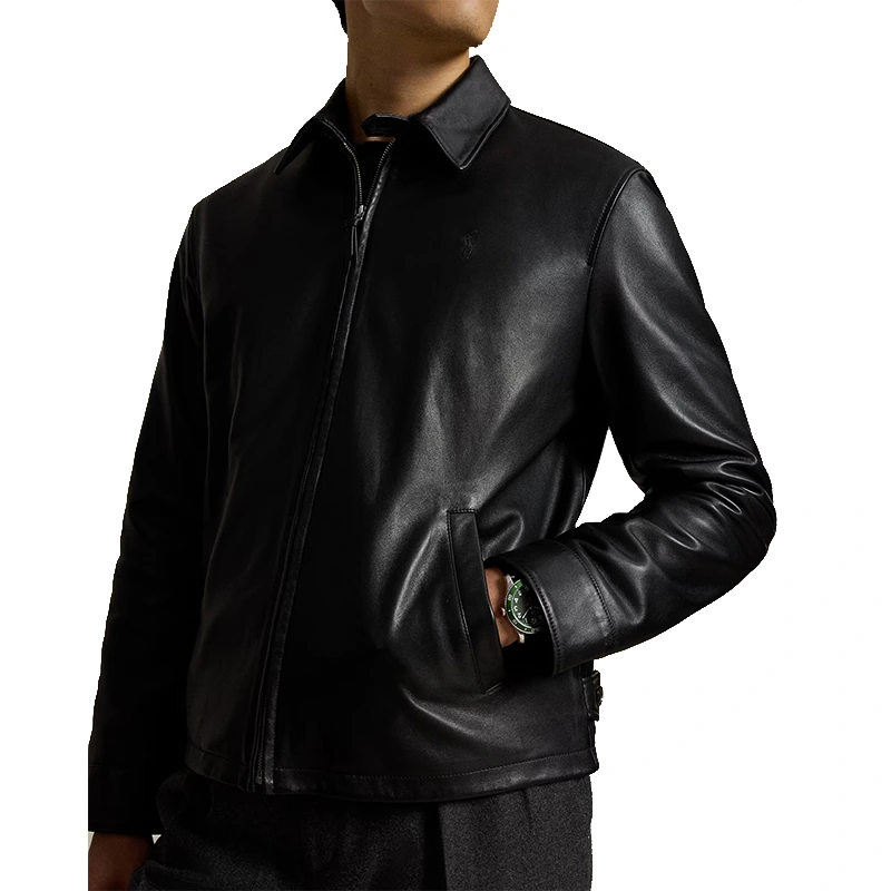 Ralph Lauren Leather Jacket - Image 2