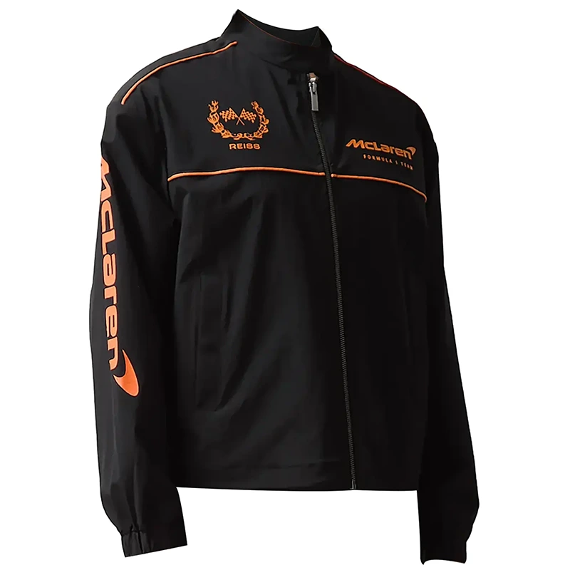 Reiss x McLaren Black Wanden Jacket - Image 2