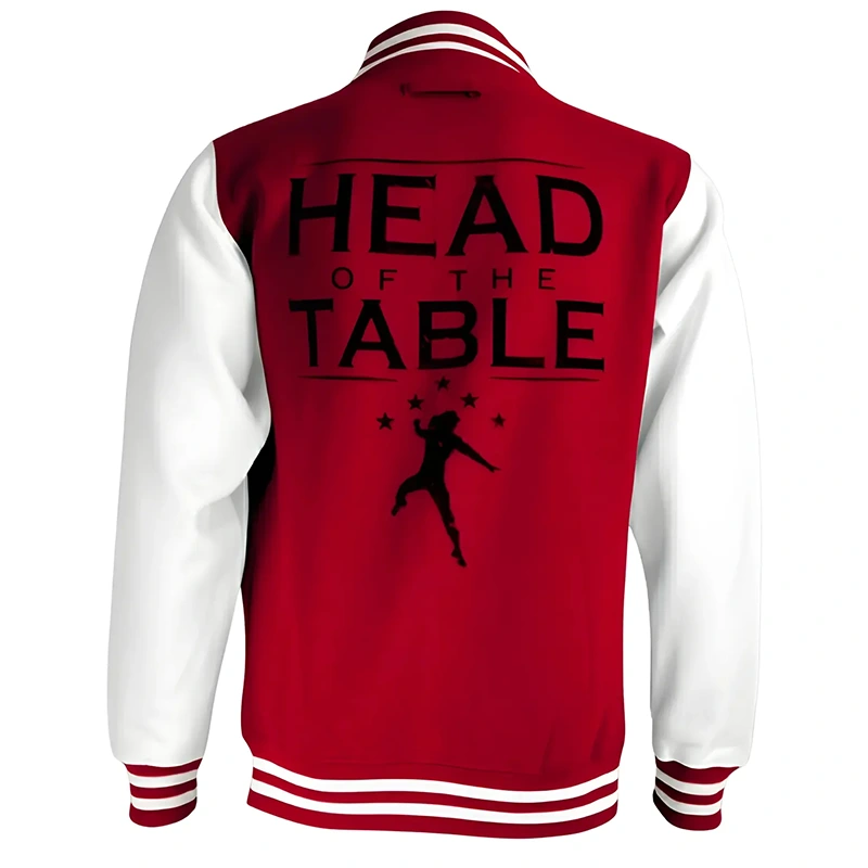 Roman Reigns Head Of The Table Varsity Jacket - Image 2