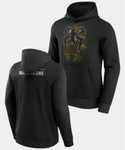 Roman Reigns Tribal Logo Pullover Black Hoodie