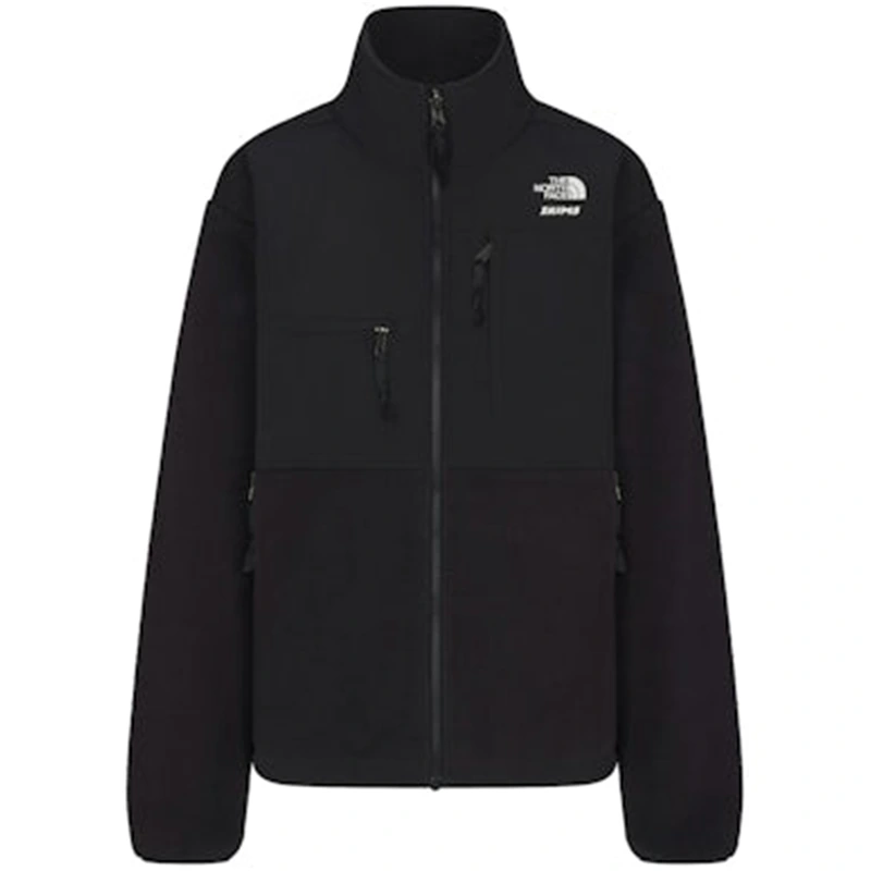 SKIMS x TNF 1995 Retro Denali Fleece Black Jacket