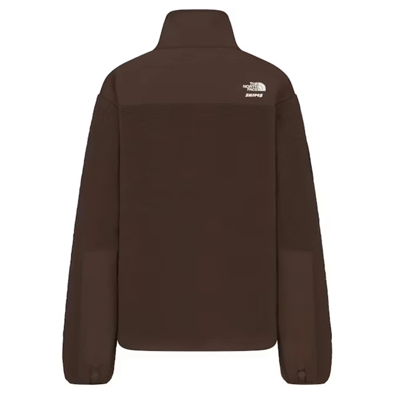 SKIMS x TNF 1995 Retro Denali Fleece Dark Brown Jacket - Image 2