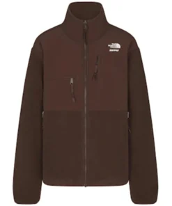 SKIMS x TNF 1995 Retro Denali Fleece Dark Brown Jacket