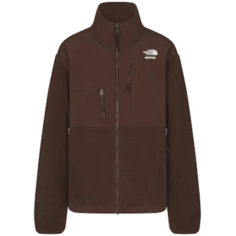 SKIMS x TNF 1995 Retro Denali Fleece Dark Brown Jacket