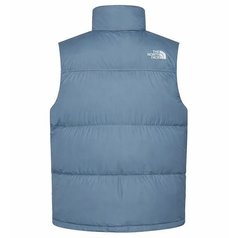 SKIMS x The North Face 1996 Nuptse Blue Vest - Image 2